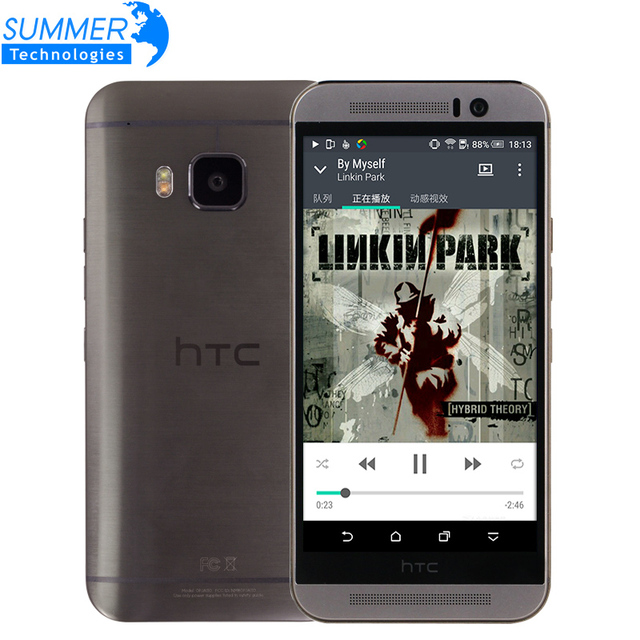 Оригинальный Разблокирована HTC One M9 Мобильный Телефон Окта Ядро Snapdragon Зефир 810 4 Г LTE 3 Г RAM 32 ГБ ROM 5.0 "Дюйма 20MP Смартфон