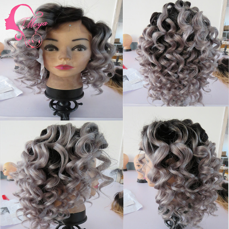 Popular Grey Lace Front WigBuy Cheap Grey Lace Front Wig lots from