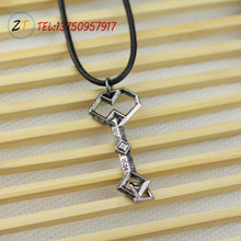 Movie Jewelry The Hobbit Dwarf Treasure Key To EREBOR Thorin Oakenshield Statement Pendant Necklace