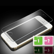 For iphone SE Premium Tempered Glass Screen Protector for Apple iphone5 5S 5G SE Toughened Explosion Proof Protective Film Guard