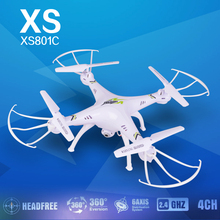 free shipping KF XS801C 2.4G 6-Axis RC Drone RC Quadcopter with 2MP HD Camera RTF Headless Mode quadcopter vs X5SC