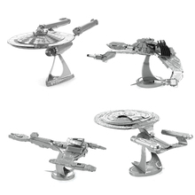 Star Trek 3D Головоломки Классические DIY Металлик Nano Головоломки R2-D2 Модель Дети Обучающие Пазлы Игрушки для Детей и Взрослых Бесплатная Доставка доставка