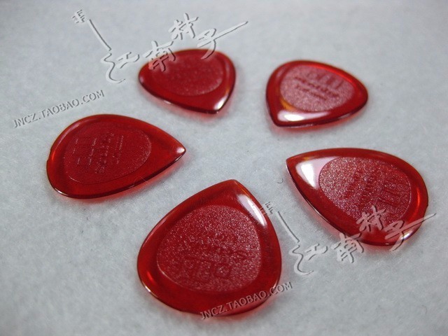 Description Picture 2 of itemDunlop Stubby Small Tear Guitar Pick Plectrum Mediator 1mm-3mm