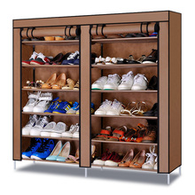 YoHere 12 layers assembled non woven fabric shoes cabinet folding dustproof wetproof shoe lockers racks for