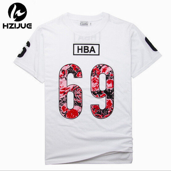 20 color 2015 Euramerican Pop Fashion Suprem T shirt Men and Women Brand HBA Men s