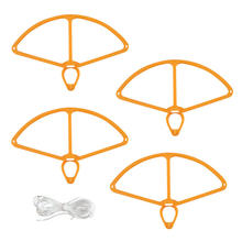 1 sets Dji Phantom 4 Propeller Props Guard Quick Release Phantom 4 Propeller Protector Guard Accessories Drone spare Parts