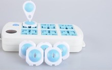 New 2015 6pcs Electric Socket Outlet Plug Safe Lock Cover for Baby Kids Safety