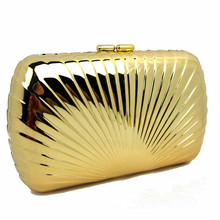 2016 New Designer handbags high quality elegant Women bag brand fashion stripes retro handbag tin evening dinner casual clutch