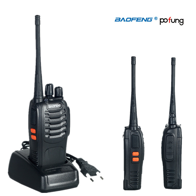 Baofeng Pofung BF 888S 2PCS Walkie Talkie Dual Band Two Way Radio 5W Handheld bf 888s