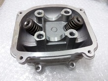 Scooter 150cc GY6 ATV Cylinder Head With Valves, Chinese Scooter Parts GY6 150cc 57.4mm 157QMJ