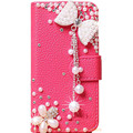 DIY Cute Luxury Crystal Diamond Flip Leather Case Cover For Asus Zenfone 2 5 5 ZE551ML