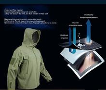 TAD Gear Tactical Soft Shell Camouflage Outdoor Jacket Set Men Army Sport Waterproof Hunting Clothes Set