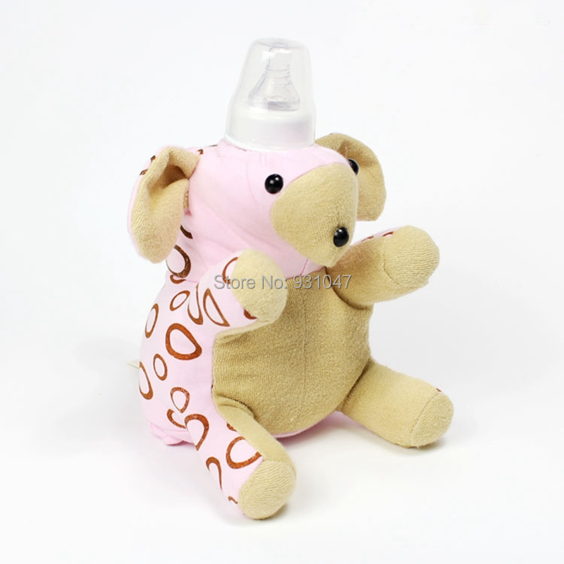1 baby milk bottle pouch cover keep warm holder plush 1 baby milk bottle pouch cover keep warm holder plush