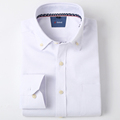 2016 New Men Fashion Casual Camisa Muscle Slim Fit Long Sleeve Spring Autumn Oxford Solid Dress