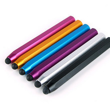 Wholesale 1pcs Lot Stylet tactile Aluminium Capacitive Touchscreen Stylus for iPad Android Tablets