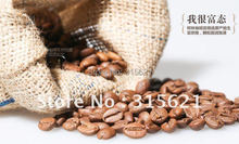 Mild Roasted Pure Organic Coffee Beans Arabica coffee beans 454g bag Free shipping