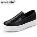 2015 Summer Height Increasing Flat Women Shoes A Pedal Lazy Shoes For Women Black Platform Female