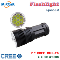 zk50 led flashlight MI 7 14000 lumen Torch 7x Cree XM L T6 Camp Hunting tactical