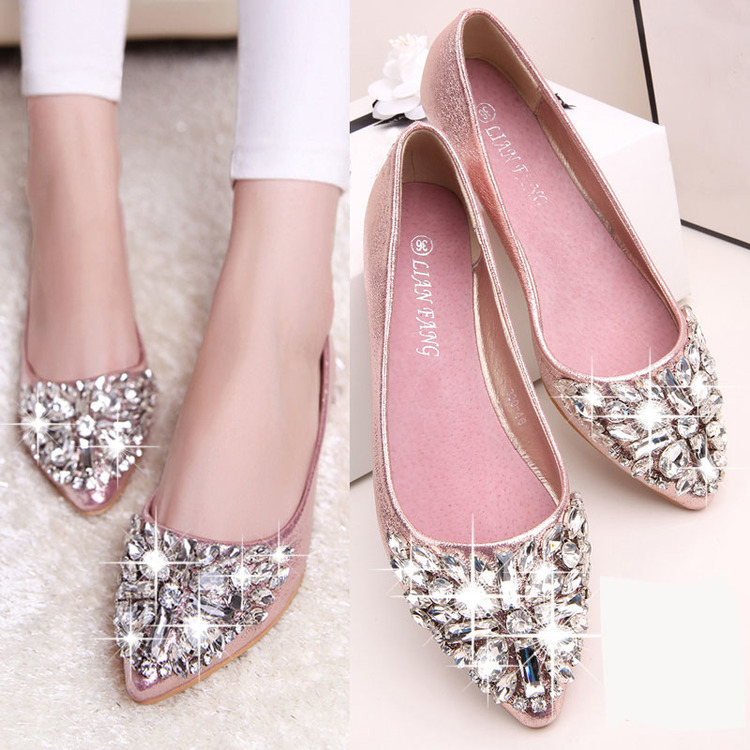 Heart Bride Shoe Pink Single 107