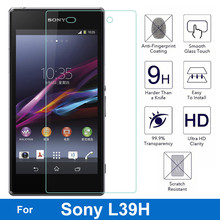 0.26mm Ultra thin Front LCD Nano-coated Tempered Glass Film For Sony Xperia Z1 L39H C6902 LTE C6903 C6906 Screen Protector