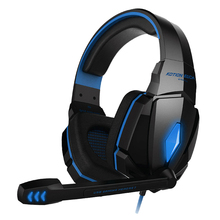 EACH G4000 Over-ear Game Gaming Headset Earphone Headband Headphone with Mic Stereo Bass LED Light for PC Game