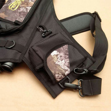 New Outdoor Camouflage Green Quiver Four Tube Adjustable Easy Waist Hanging Bag Bow Arrow Pot Archery