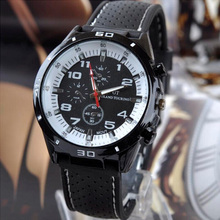 2015 nueva cuarzo del negocio de relojes para hombres relojes de, hombres relojes militares, Men ‘ s Corium correa de cuero relojes deportivos relogio masculino