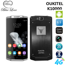 Presale OUKITEL K10000 Cellphone 5 5inch HD 10000mAh Big Battery Android 5 1 MTK6735P 64bit Quad
