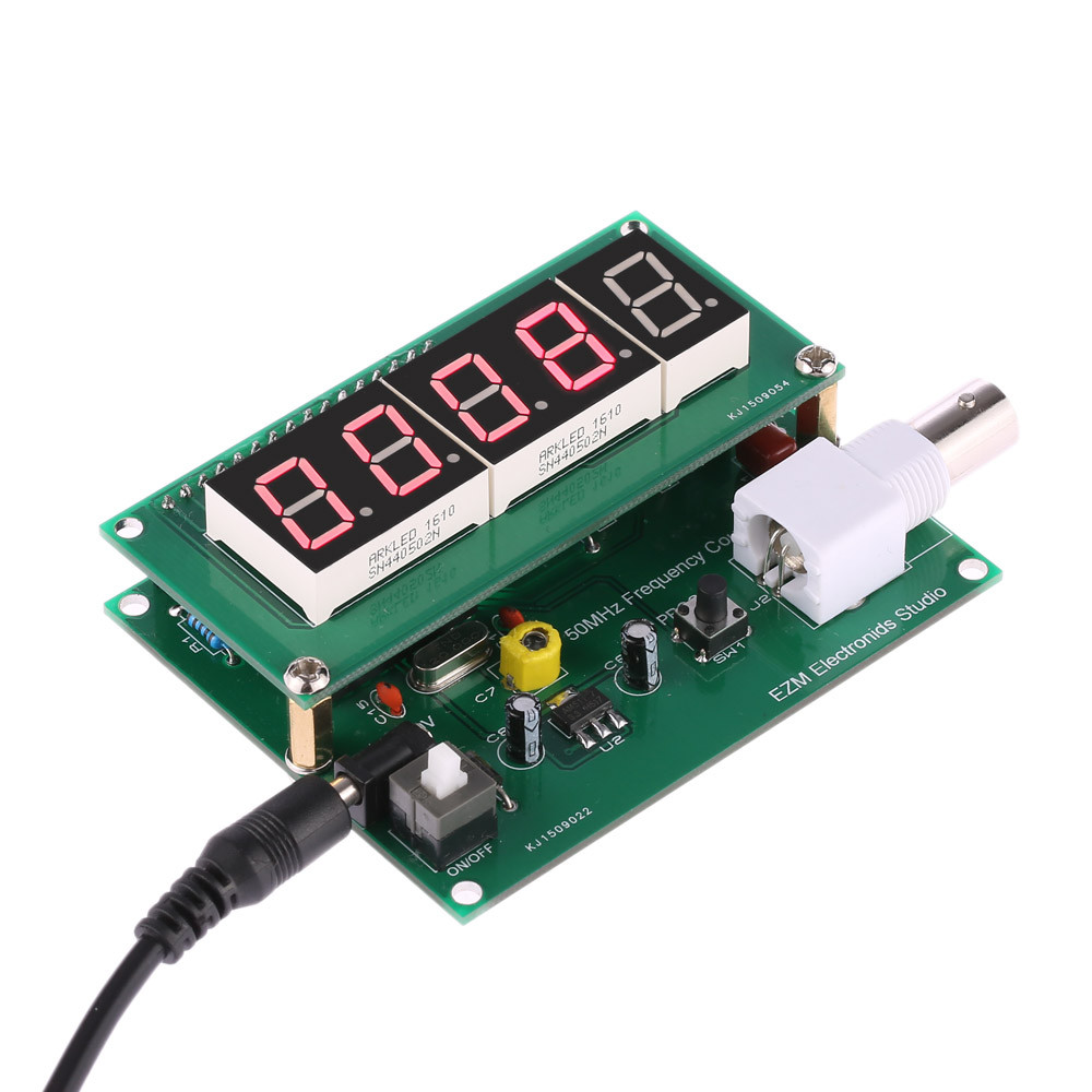 1Hz 50MHz cymometer Frequency Meter Counter High Sensitivity frequency
