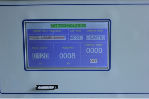 Professional BST203 C piezo and electromagnetic common rail injector tester for bosch delphi denso siemens continential