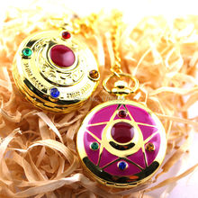 New Arrival Hot Sale Anime Series Accessory Sailor Moon Usagi Tsukino Pocket Watch 2 Colors High