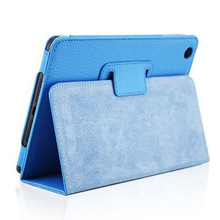 Fashion protective folding folio briefcase bag case cover for 7.9″ Apple iPad mini 3/2/1 tablet PC mount stand support holder