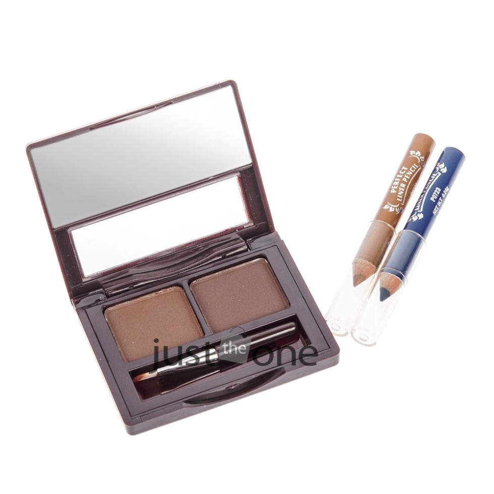 2colors fashional cosmetic eyebrow powder palette with brush and 2pc eyeliner 2427271 2016 - $502.51.
