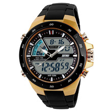Nueva Digital hombres deportes relojes hombres cuarzo LED Casual y moda del reloj de manera de la luz de buceo hombres y mujeres relojes de pulsera
