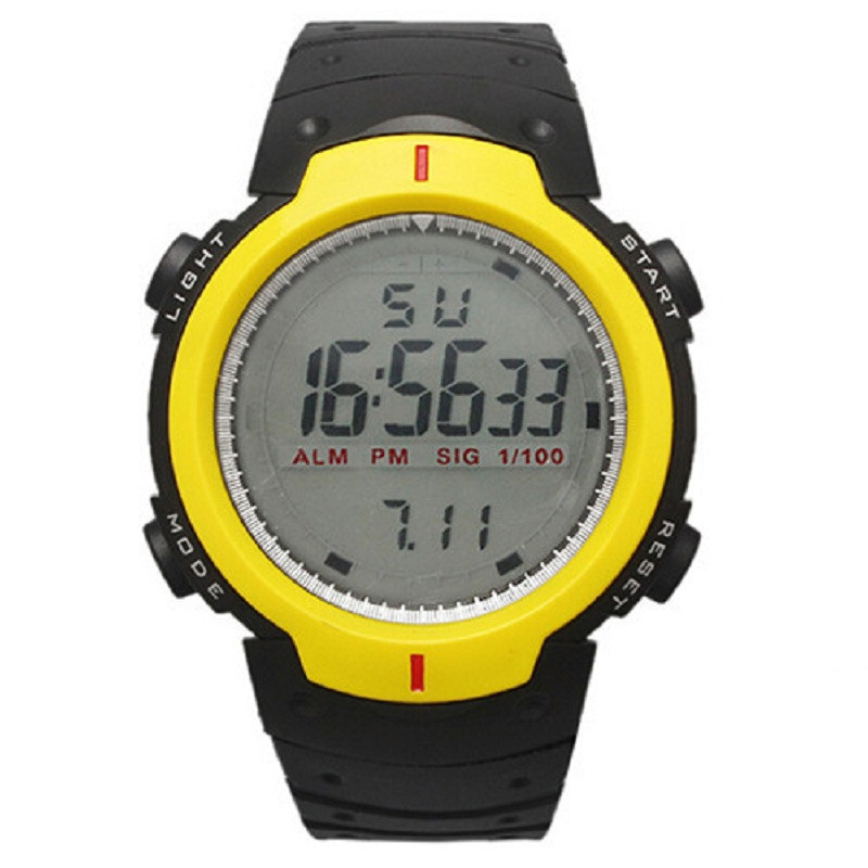Relógio Honhx Sportwatch Digital Completo Amarelo Relógio Honhx Sportwatch Digital Completo Amarelo