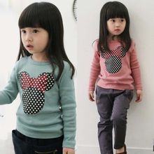 New Kids Toddler Clothes Girls Polka Dot Long Sleeve Casual Tops