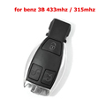 High quality 3 Buttons Smart Remote Key for Mercedes Benz NEC Chip 315 433MHz Optional Supports