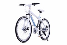 Fashion new Mountain Bike / 26 inch 21-speed dual disc brakes / variable speed road bike racing bicycle shock absorption IQ0005