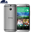 Original HTC One M8 Mobile Phone 5" QQualcomm Quad core Smartphone 2G RAM 16GB ROM Refurbished Phones 3 Cameras WCDMA Cell Phone