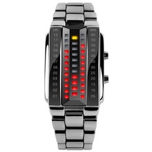Nuevos hombres y mujeres pareja afluencia estudiante reloj reloj con calendario de cuarzo de acero inoxidable relojes personalizados