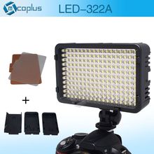 Mcoplus 322 LED Photo Studio Video Light for Canon Nikon Panasonic Pentax Samsung Olympus & DV Camcorder Digital SLR Camera