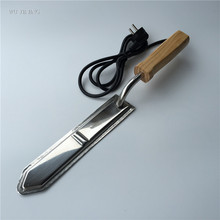 Bee breeding electric honey comb uncapping knife beekeeper beekeeping stainless steel 304 electric heatingknife honey scraper
