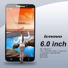 Original Lenovo S939 6 0 3G Android 4 2 2 Phablet MTK6592 1 7GHz Octa Core