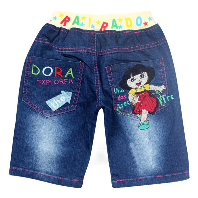 Dora jeans shorts girl 1-3