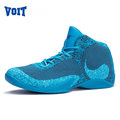 2016 VOIT Super Cool Woven Basketball Shoes High Top Basketball Sneakers Breathable Outdoor Basketball Training Shoes
