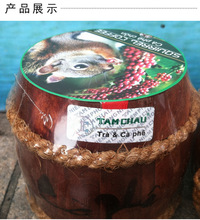 New 200g Vietnam coffee beans powder baking charcoal roasted Original green food squirrel coffee beans the