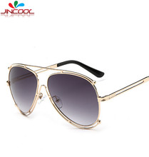 JinCool Steampunk Metal Sunglass Men 2016 Fashion Mirrored Sunglasses Women Brand Designer Vintage Sun Glasses Oculos de sol S79