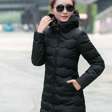 Wadded Jacket Female 2015 New Women s Winter Jacket Down Cotton Jacket Slim Parkas Ladies Coat