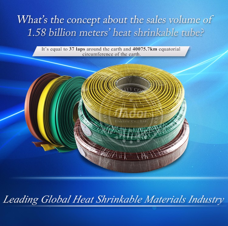 1meter/lot High Voltage 35KV 100mm Heat shrinkable busbar Tube Shrink