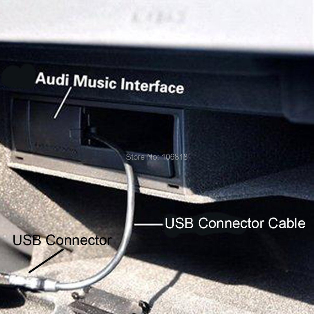 10  USB   MMI MDI MP3      Audi A3 A4 S4 A5 S5 A6 S6 A8 S8 Q5 Q7 TT VW Passat Goft Jetta
